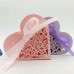 Heart Shape Candy Box Wedding Box Customized Laser Cut Paper